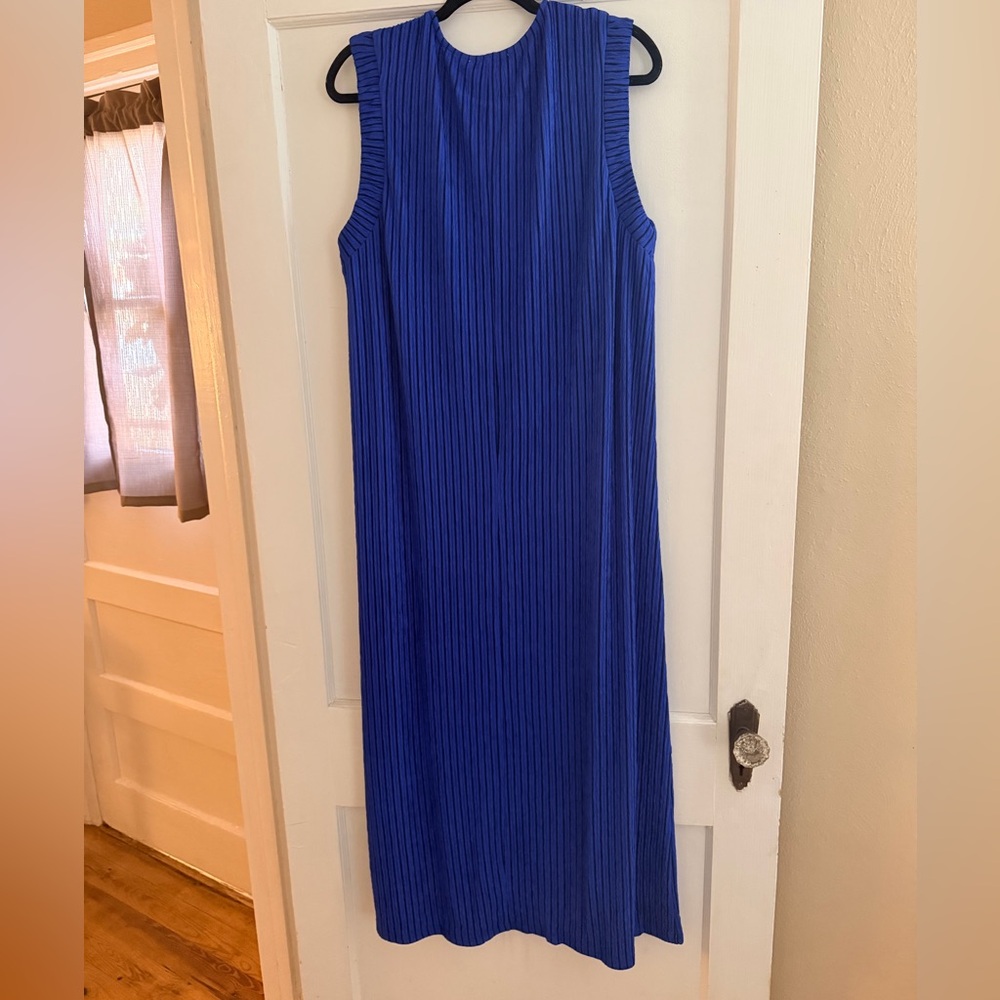 Textured Stripes Maxi, Royal Blue - Picture 6 of 6